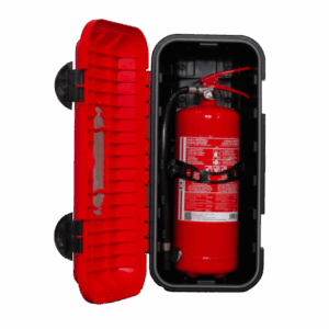 Plastový box na hasiaci prístroj